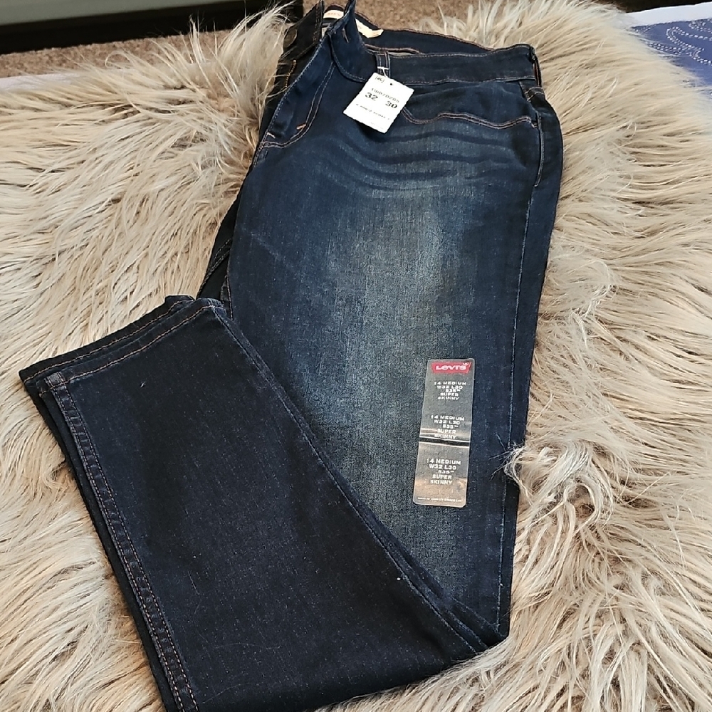 Levi's Indigo Denim Jeans